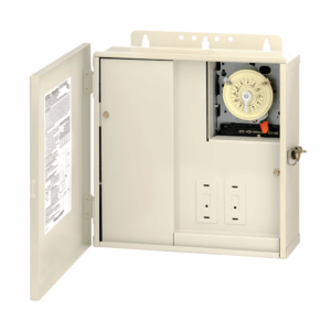 Intermatic T10004RT3 Pool & Spa Control Panel with 300W Transformer and T104M Timer