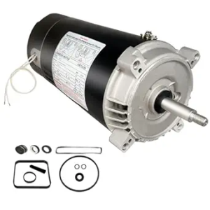 Century® UST1152 Two-Compartment Pool Filter Motor; 1.5 HP, 3450 RPM, 115/230 V, 56J, Threaded Shaft
